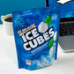ICE BREAKERS Ice Cubes Peppermint Sugar Free Chewing Gum Pouch, 8.11 Oz (100 Pieces) (Pack of 2)