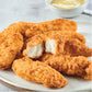 Just Bare Lightly Breaded Chicken Breast Strips | Fully Cooked | 16G Protein |Frozen | 1.50 LB