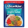 StarKist Chunk Light Tuna in Water, 6.4 oz Pouch (1 Pack) Ready to Eat Wild Caught Tuna, 19g Protein Per Serving, 80 Calories Pe