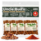 Uncle Bud's Deep Fried Cajun Peanuts in the Shell (4-Pack) | Hot and Spicy Peanuts, Shareable Snacks for Family & Friends, In Sh