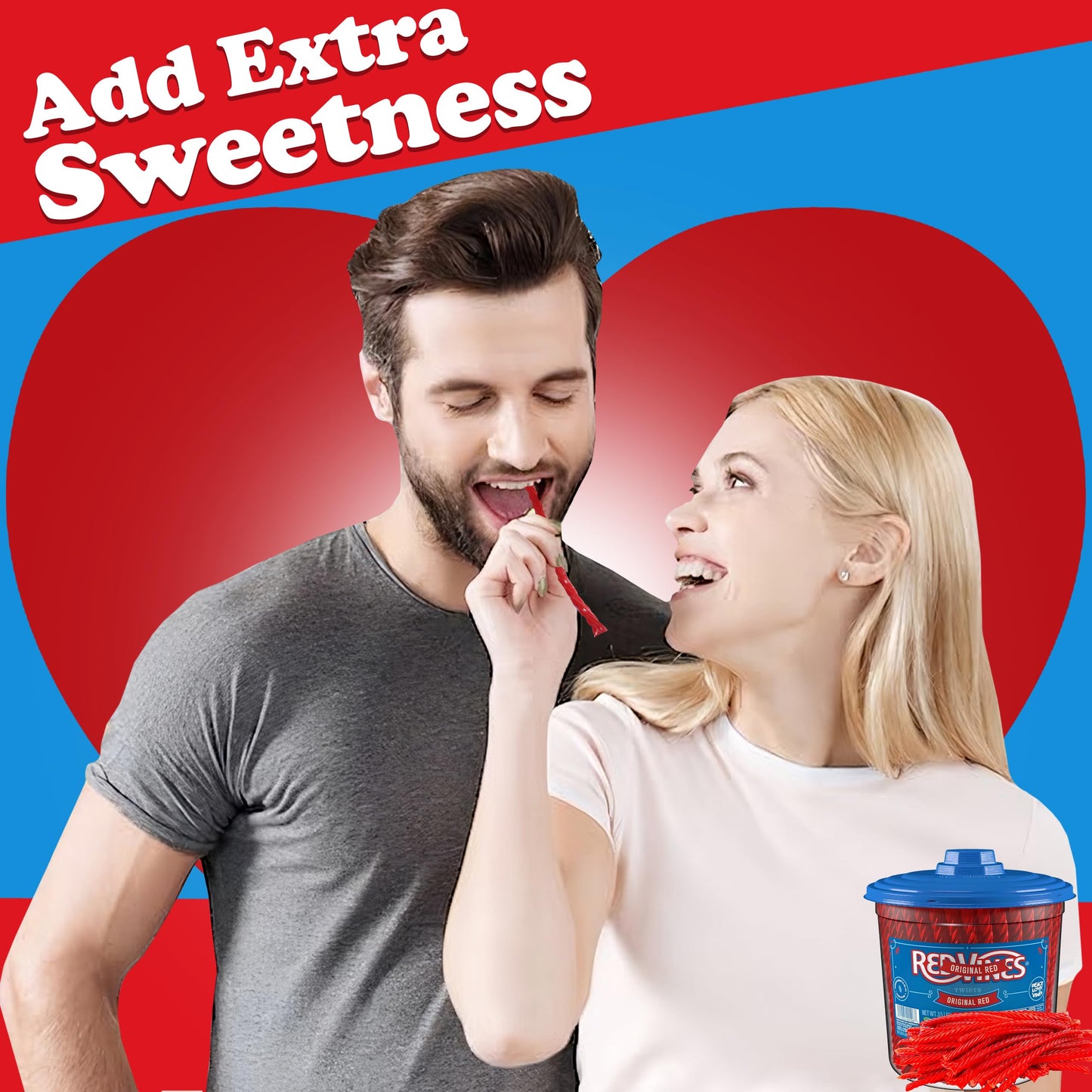 Redvines Original Red Licorice Twists, 3.5 Lb Jar, Original Red Licorice Twists, Soft And Chewy Licorice Candy Bulk, Fat Free, R