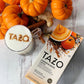 Tazo Pumpkin Spice Latte Black Tea Concentrate, 32 Oz (Pack Of 2) With Coasters
