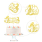 1 Pcs Mermaid Theme Happy Birthday Cake Topper With Seahorse Glitter Under The Sea Cake Pick Decorations For Mermaid Theme Kids