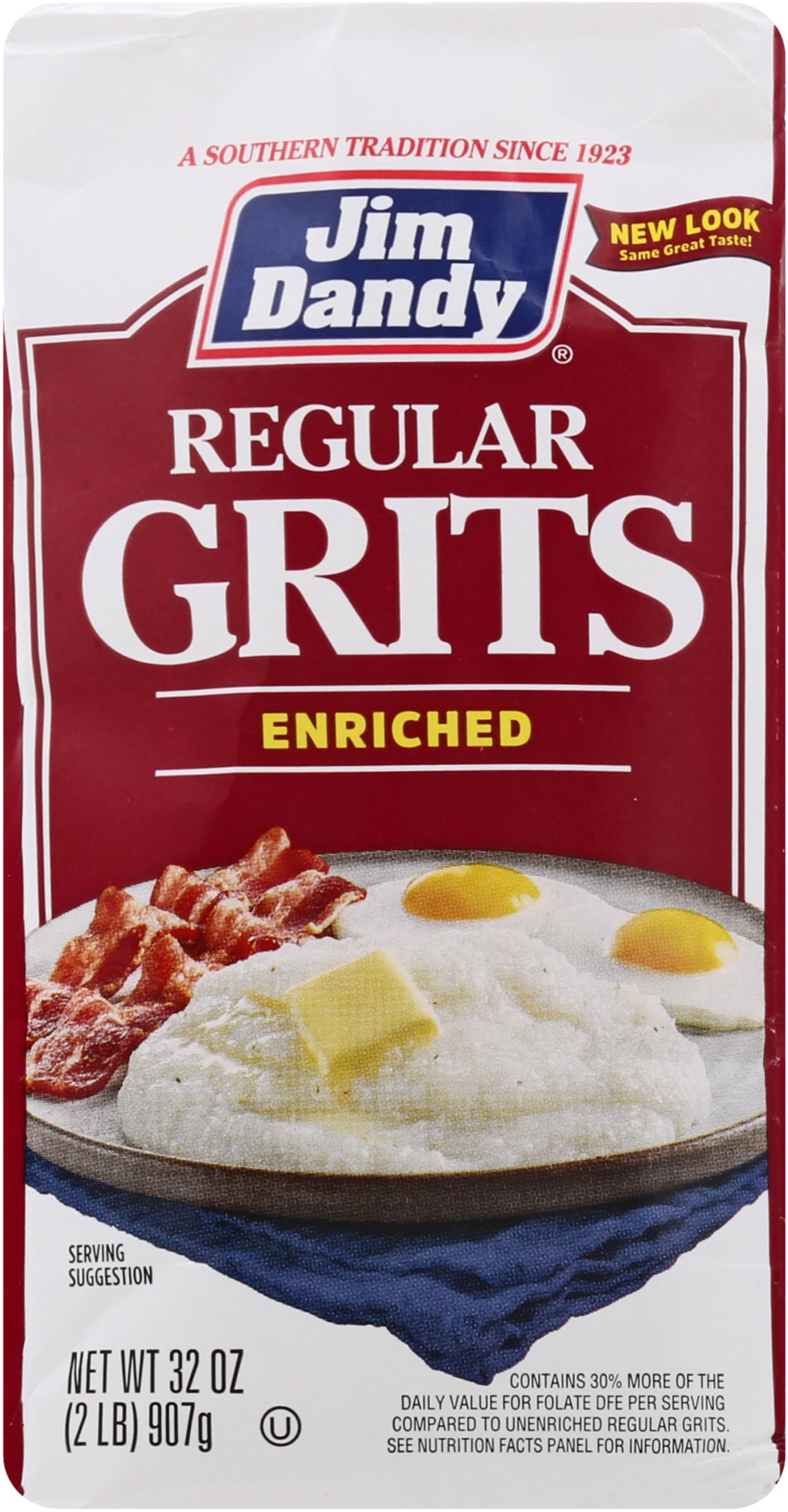 Jim Dandy Grits, Regular Enriched, 32 oz, 1 Pack