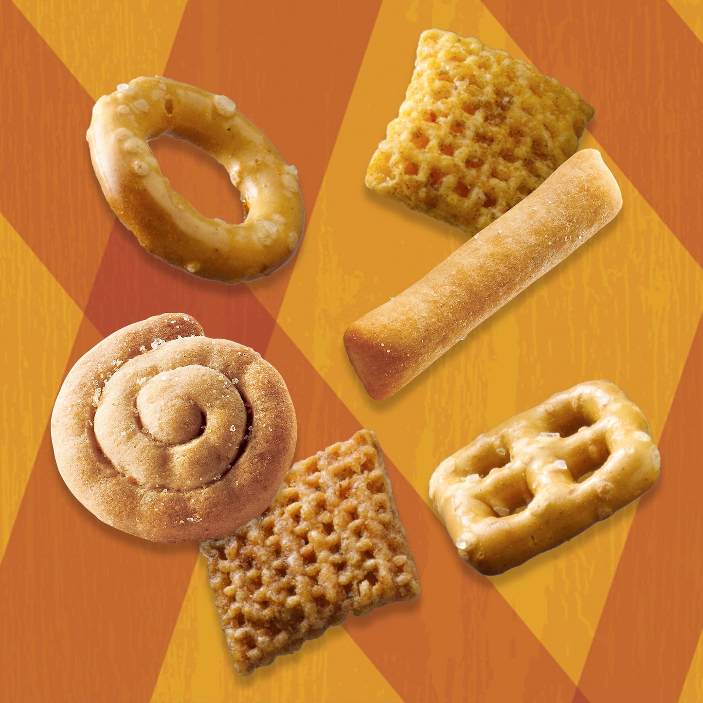 Chex Mix Snack Party Mix, Honey Nut, Sweet Salty Pub Mix Snack Bag, 8.75 Oz (Pack Of 12)