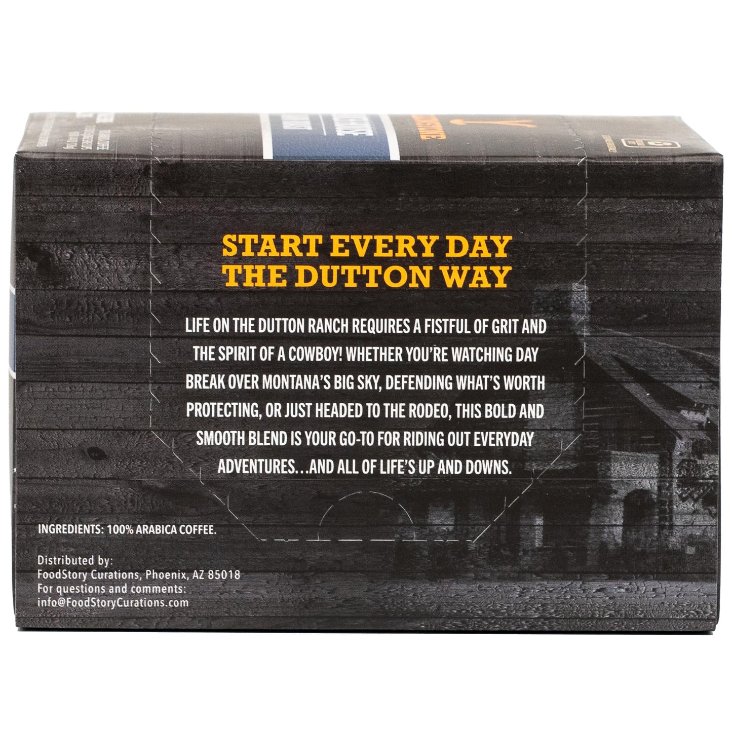 Y Yellowstone Yellowstone Ranch House Dark Roast Coffee Pods, 72 Count, 100% Arabica, Single Serve Recyclable Cups