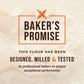 100% Organic Bread Flour - Flour For Baking - 5 Pounds