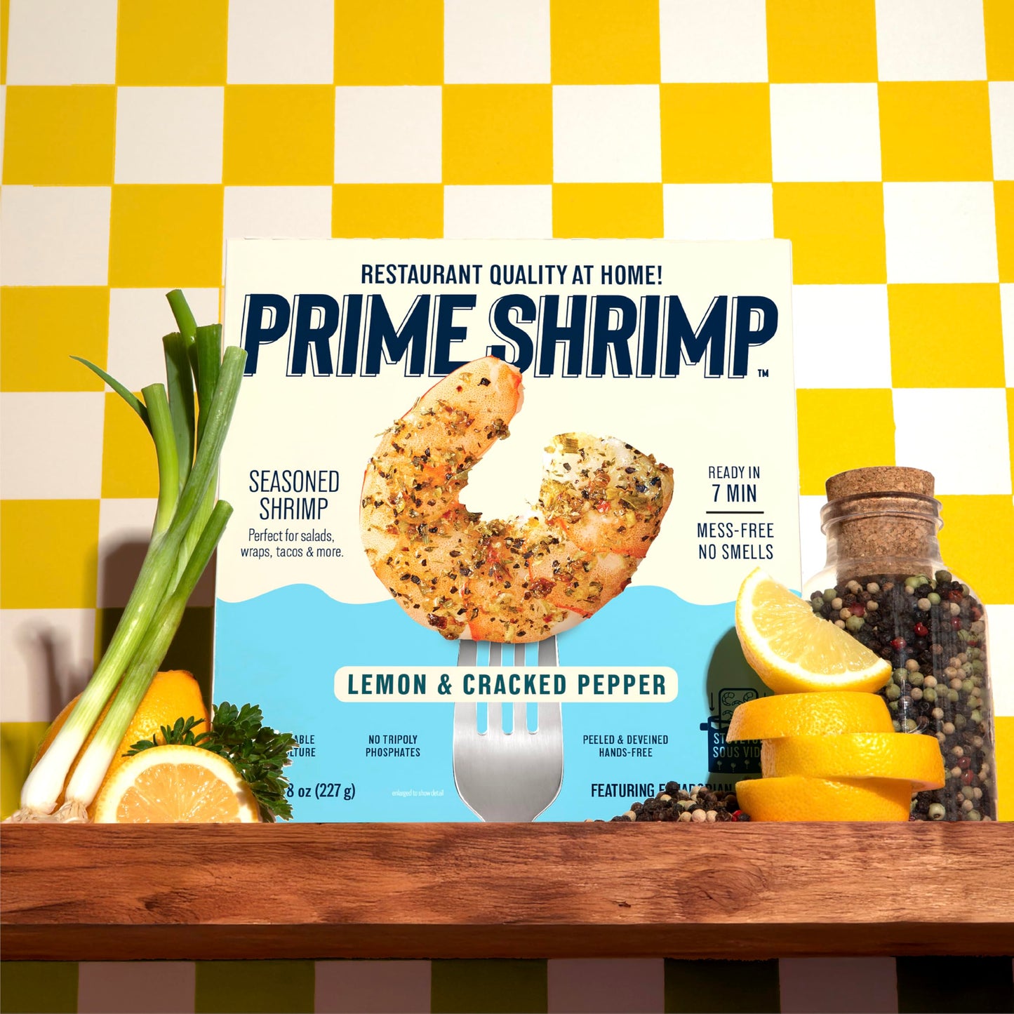 Prime Shrimp Garlic Herb Butter | All-Natural Shrimp in Sauce