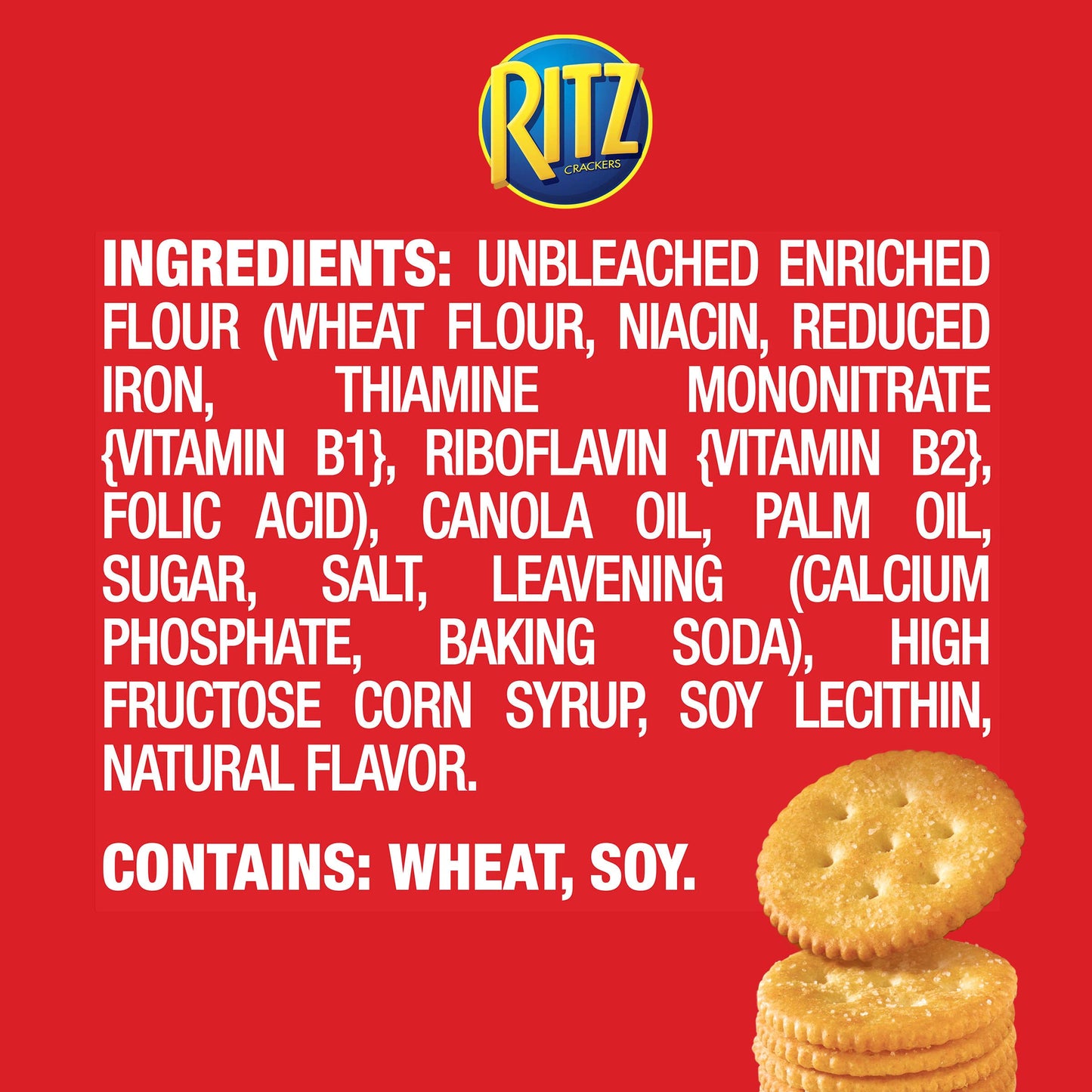 Ritz Fresh Stacks Original Crackers, Family Size, 17.8 Oz (12 Stacks)