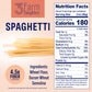 Three Farm Daughters High Fiber Pasta Spaghetti Pack, Irresistible, Low Gi, Non Gmo Spaghetti Pasta Noodles, Low Net Carb, Made