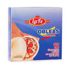 La Fe Obleas 2.96oz - 12 Wafers - 1 Pack - Flour Wafer Delicious Cajeta Snack - Dulces Colombianos