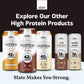 Slate Milk - High Protein Iced Coffee - Sweet Cream Latte - 175Mg Caffeine, Lactose Free Energy - 20G Protein, 1G Sugar, 100 Calories, 1G Net Carbs, No Sugar Added - Protein Coffee - 11 Fl Oz, 12 Cans
