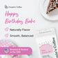 Couples Coffee Ground Coffee | Happy Birthday Babe | Birthday Cake Flavored Coffee