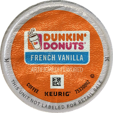 Keurig Dunkin' Donuts French Vanilla Coffee K-Cups 16 Pk
