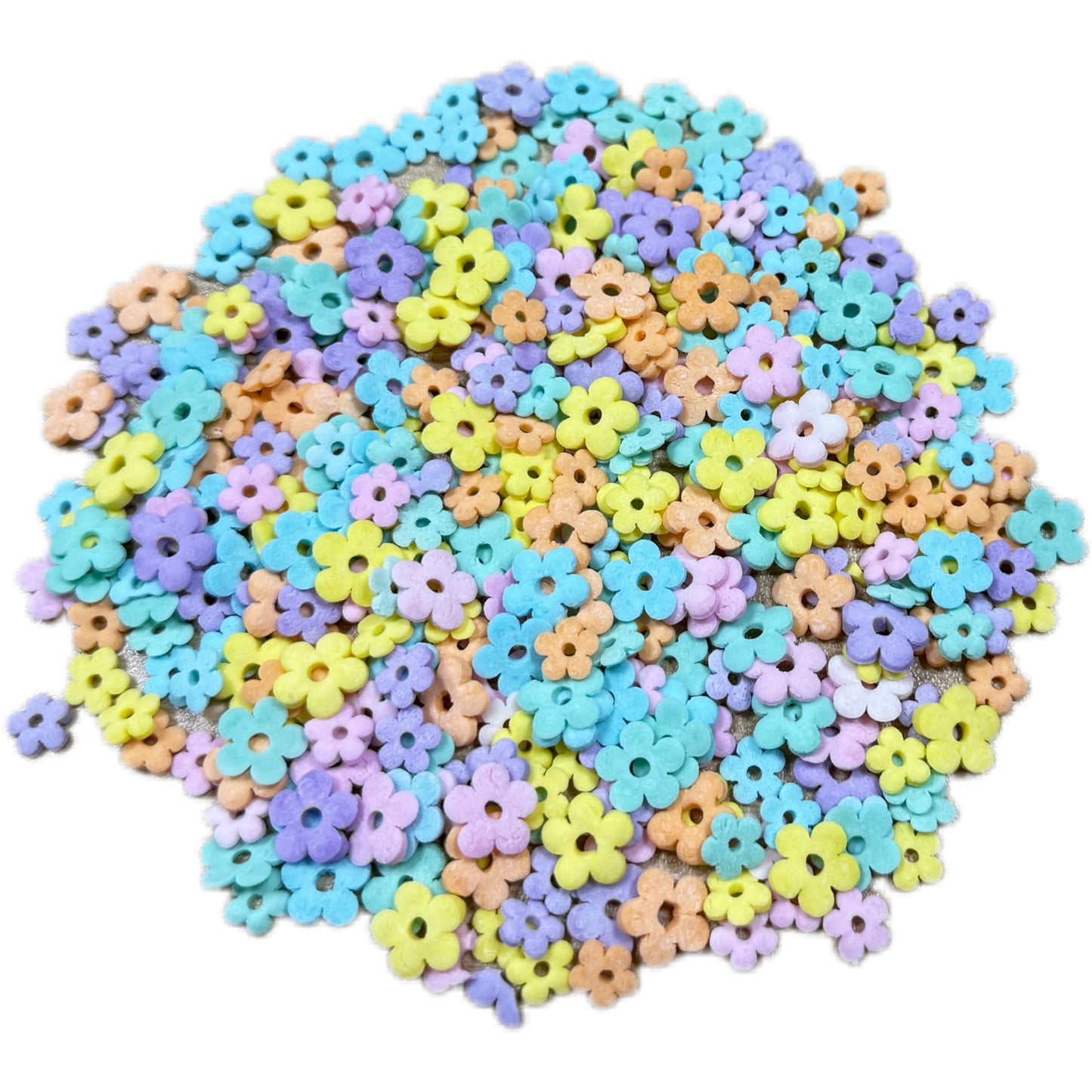 Sentovac Edible Small Flowers Sprinkles For Decorating | Edible Cake Cupcake Topper Decorations |1 Bottle 2.47Oz/ 70G | Cake Cup