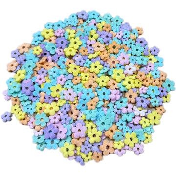 Sentovac Edible Small Flowers Sprinkles For Decorating | Edible Cake Cupcake Topper Decorations |1 Bottle 2.47Oz/ 70G | Cake Cup