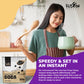 Fusion Select Instant Boba - No-Cook Instant Tapioca Pearls for Bubble Tea Drinks, Hot or Cold Sweet Milk Beverage - Microwave o