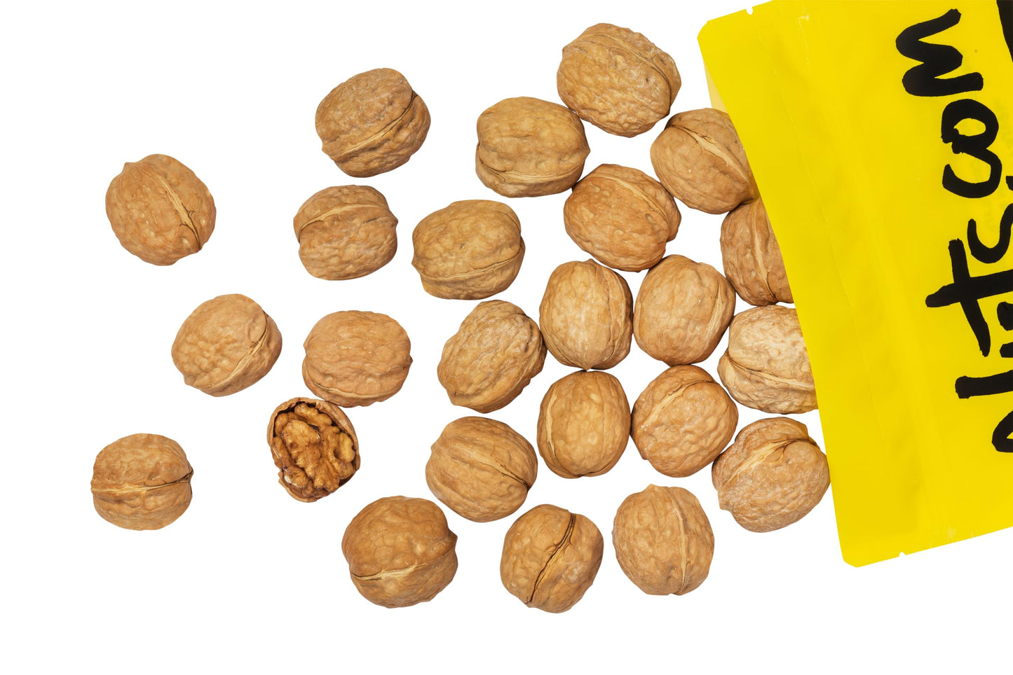 Nuts.com Whole Walnuts in Shell - Fresh Unshelled Raw Walnuts, 2 lbs, Buttery Flavor