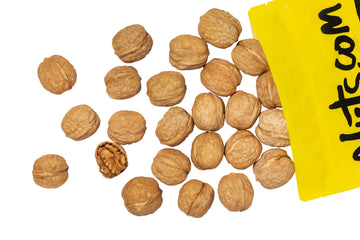Nuts.com Whole Walnuts in Shell - Fresh Unshelled Raw Walnuts, 2 lbs, Buttery Flavor