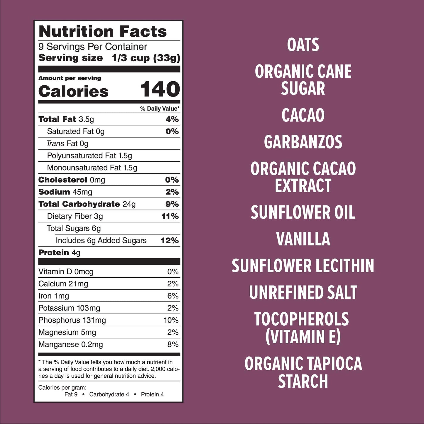 One Degree Organic Foods Gluten Free Granola Variety Pack - Cinnamon Flax, Vanilla Chia, Quinoa Cacao, And Honey Hemp - Usda Organic (4 Pack)