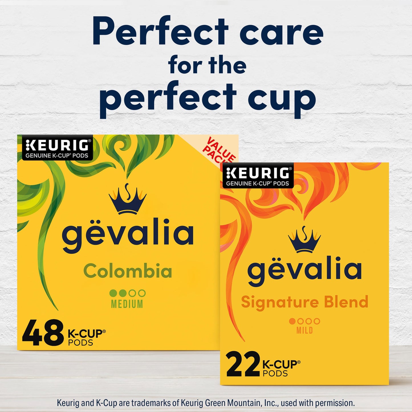 Gevalia Signature Blend Mild Roast K-Cup Coffee Pods  22 ct Box