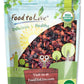 Food to Live - Organic Yummy Berries Mix, 5 Pounds - A Blend of Non-GMO Dried Cranberries, Blueberries, Cherries, Goji Berries, 