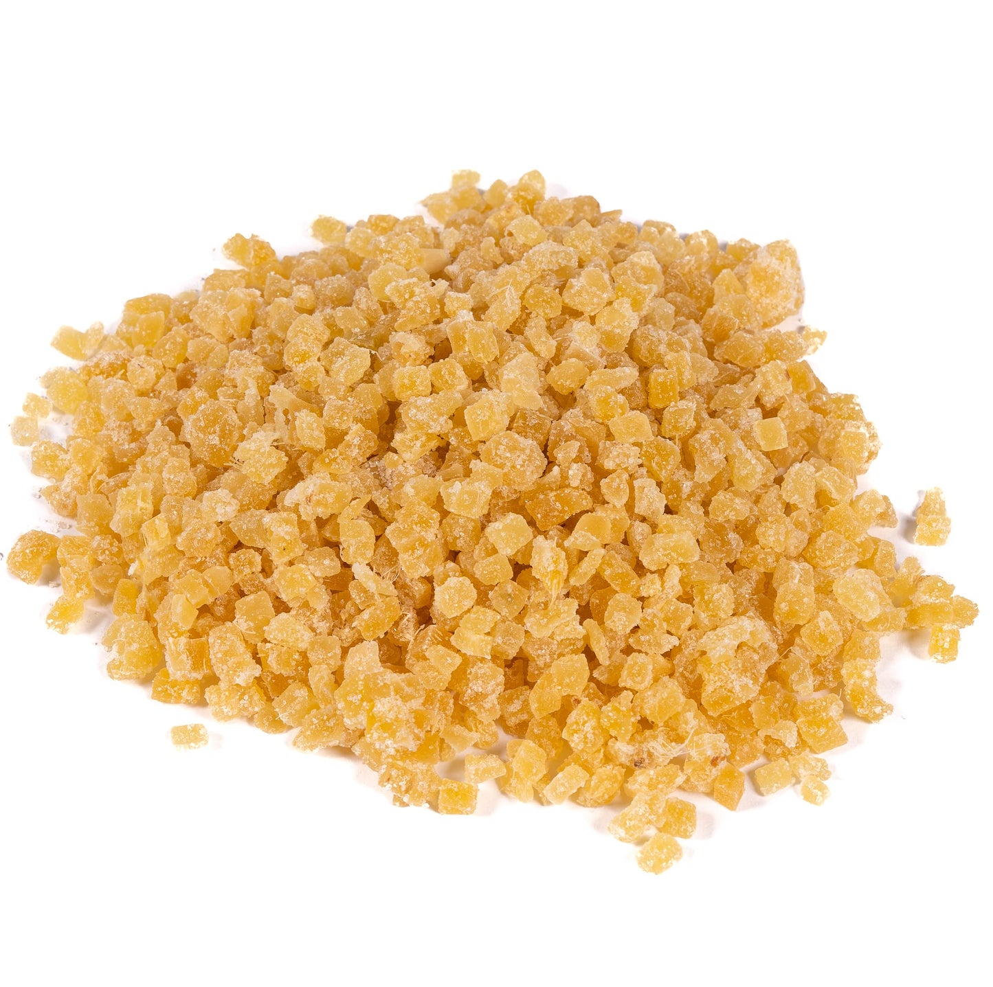 Crystallized Ginger Pieces (4oz) - Ginger Chews - Candied Ginger for Nausea - Ginger Candy - 100% Made in the USA from IANS & O