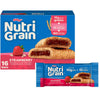 Nutri-Grain Breakfast Bars, Made with 10g Whole Grains, Snack Bars, Strawberry, 20.8oz Box (16 Bars)