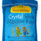 Asian Kitchen Crystal Sona Masoori Aged Rice 4-Pound Bag, 4Lbs (1.81Kg) Short Grain Rice ~ All Natural | Gluten Friendly | Vegan