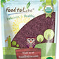 Food to Live Organic Acai Berry Powder, 4 Ounces - Non-GMO, Kosher, Raw, Vegan, Freeze-Dried, Unsweetened, Unsulfured, Bulk