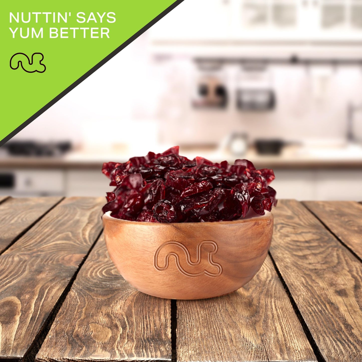 Nut Cravings Dry Fruits - Sun Dried Whole Cranberries, Lightly Sweetened (8Oz - 1 Pack) Packed Fresh In Resealable Bag - Sweet S