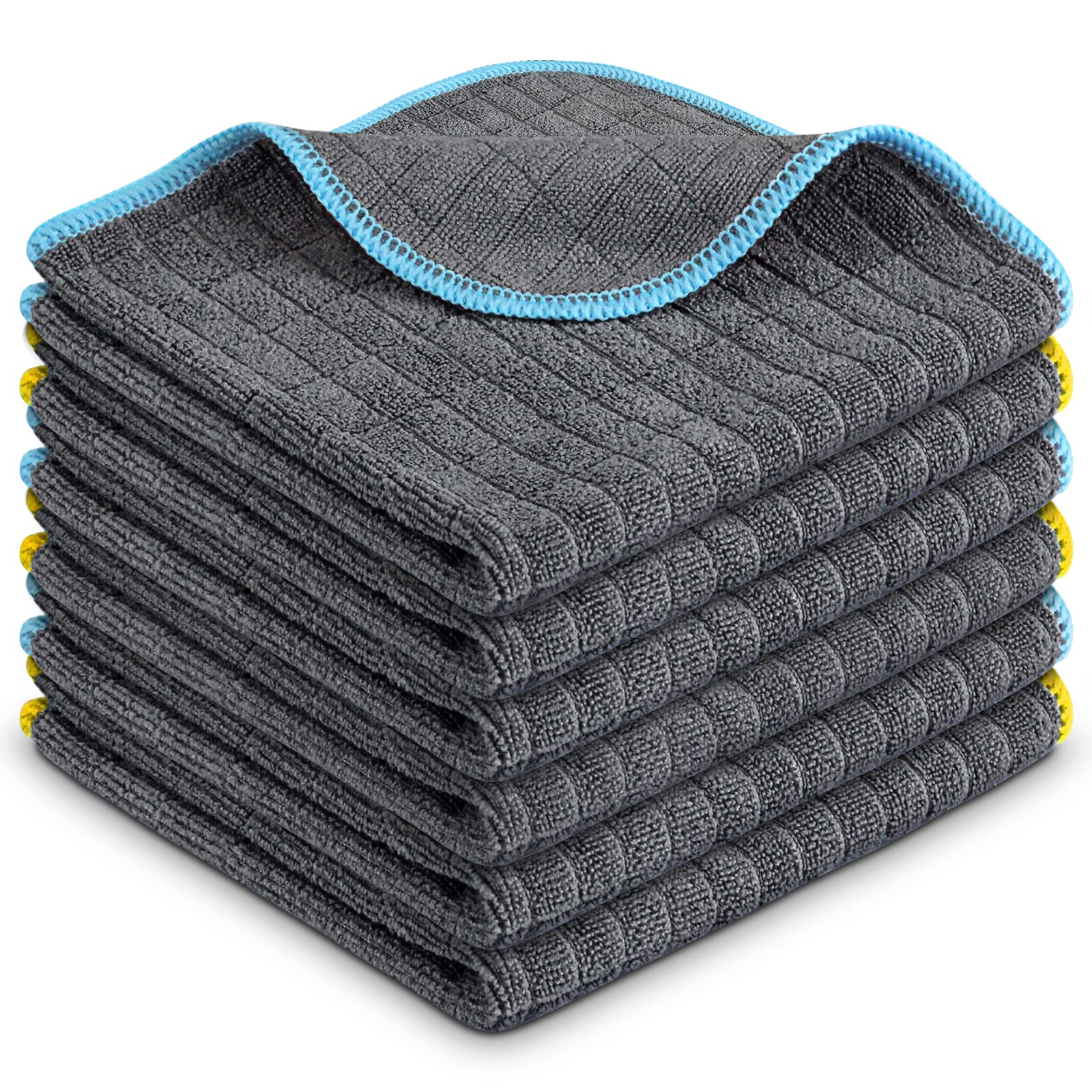 Airlab Microfiber Cleaning Cloth For Household Dust Rags For Cleaning All-Purpose Towels Streak Free Kitchen Dishes Reusable Pac