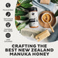 Steens Manuka Honey - MGO 830+ - Pure & Raw 100% Certified UMF 20+ Manuka Honey - Bottled and Sealed in New Zealand - 17.6 oz Ja
