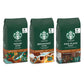 Starbucks Medium Roast Whole Bean Coffee Variety Pack, 3 Bags, 12 oz Each