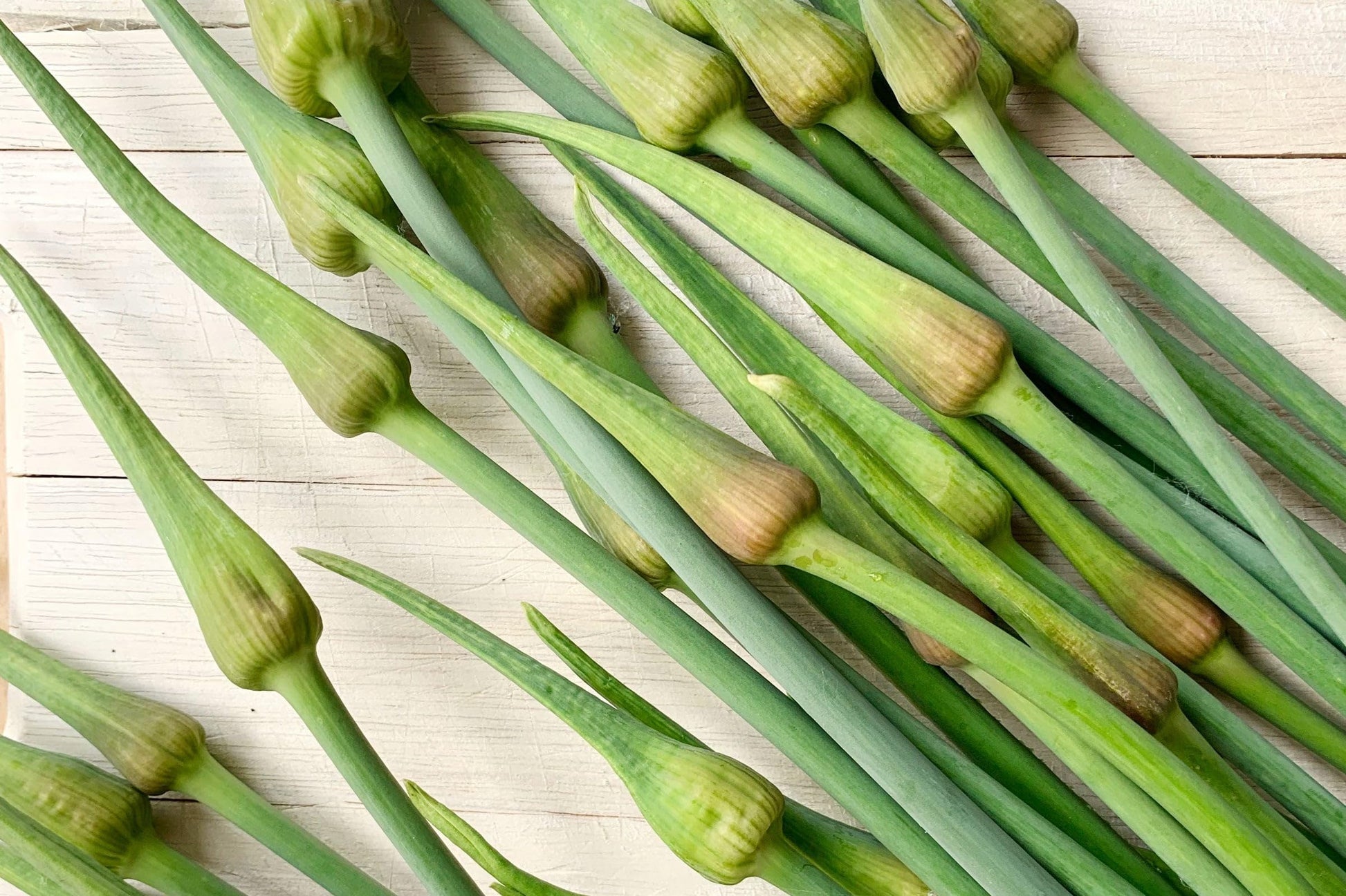 Fresh Garlic Scapes by RawJoy Farm (3 Pound)