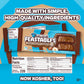Feastables MrBeast Hazelnut Cups  Milk Chocolate & Creamy Hazelnut Filling  Cups for mature-themeds & Kids  Chocolate Candy for Snacks  Gifts  or Dessert  Made With Fairtrade Cocoa  2 Pack  24 Count