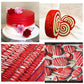 YumCraft Edible Glitter Spray - 20g Luster Dust for Cake Decorating, Red