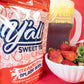 Yall Sweet Tea Strawberry Flavored Iced Tea Bags, 1 Gallon Size, 10 Bags per Pack, Caffeinated, Quick Brew Southern Iced Tea