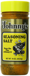 Johnnys Seasoning Salt, 16 Ounce (Pack of 12)