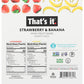 THATS IT Strawberry & Banana Mini Fruit Bars, 7 OZ