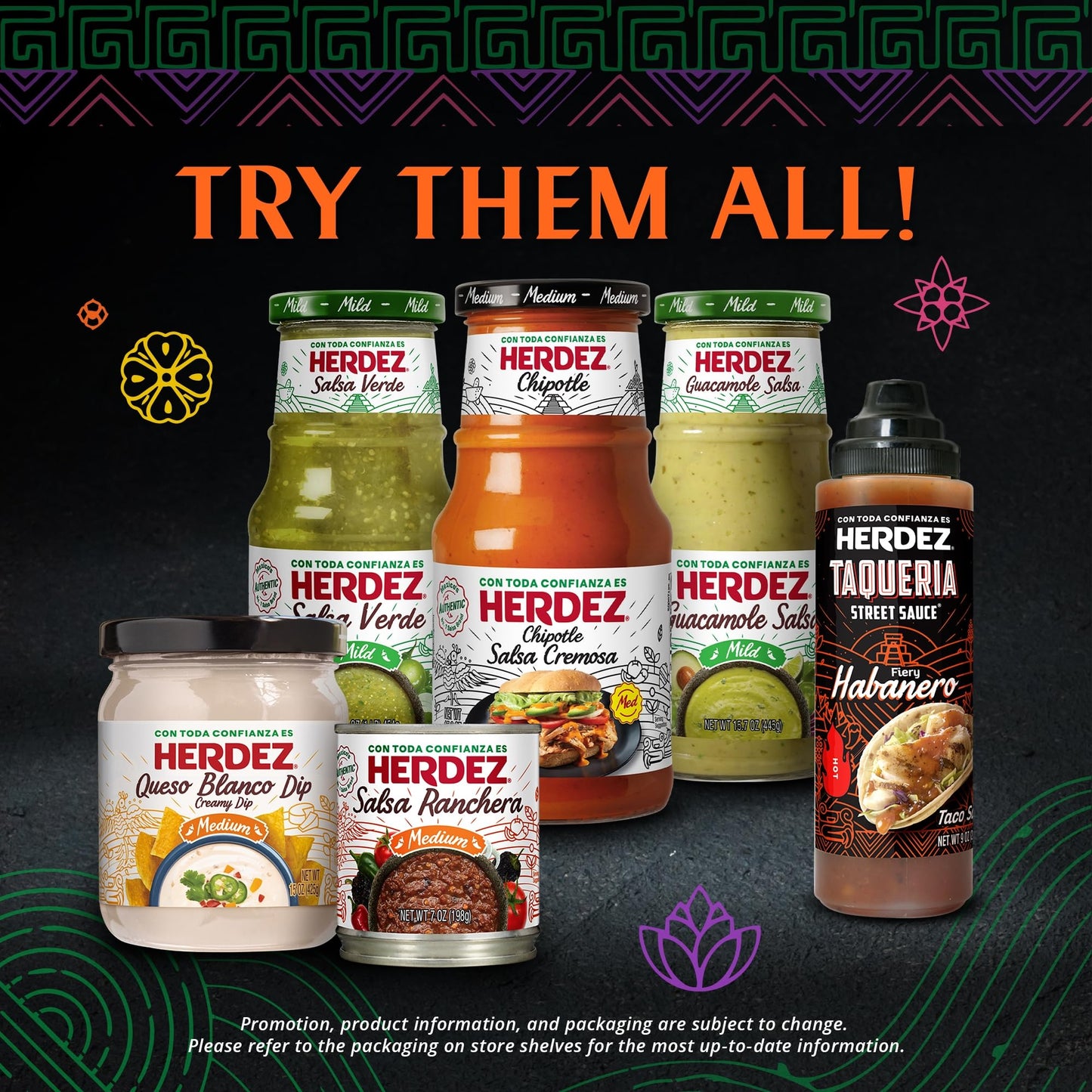 HERDEZ Ranchera Salsa, Medium, 7 oz Can (12 Pack) - Authentic Mexican Salsa for Tacos, Chips, and Dips - Made with Fresh Ingredi