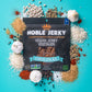 Noble Jerky - Vegan Jerky, Plant-Based High Protein Snack, Vegetarian, Non-GMO, Original Flavor, 12 Pack (70g Bags), 14g Protein