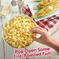 HERRS Popcorn Fire Roasted Sweet Corn Flavor Gluten Free 4 Ounce Pack of 6 Bags