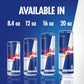 Red Bull Energy Drink, 12 Fl Oz Cans, (Pack of 4)