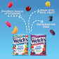 Welch s Fruit Snacks, Mixed Fruit & Berries  N Cherries Variety Pack, Great for School Lunches, Bulk Pack, Stocking Stuffers,