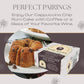 The Great Spirits Baking Co. Mini Bundt Cake, spirit-inspired flavor Runner Cappuccino Chip, 4 oz