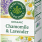 Traditional Medicinals Organic Chamomile & Lavender Herbal Tea, Settles Nervous System, 16 Count