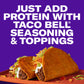 Taco Bell Hot Seasoned Flavor Crunchy Taco Shells  12 ct  4.8 oz Box