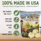 Mushroom Popcorn Kernels By Princeton Popcorn Farm Grown, Non Gmo, Gluten Free Unpopped, Ball Shaped, Old Fashion Popcorn Pops E