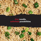A-Sha Healthy Ramen Noodles - Original Sauce Pack Included  enhanced Air Dried Instant Noodles - 24 Packs  3.35oz each